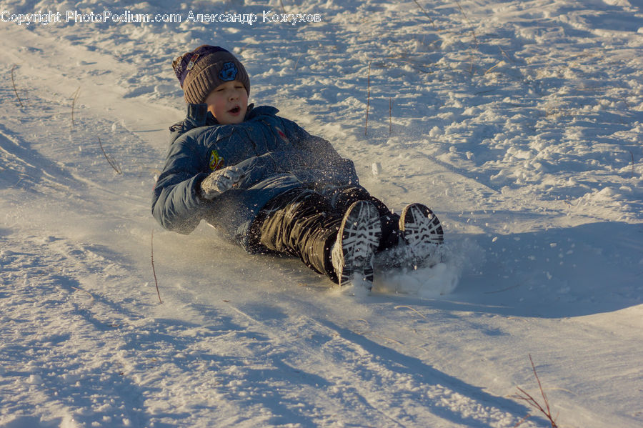 People, Person, Human, Sled, Ice, Outdoors, Snow