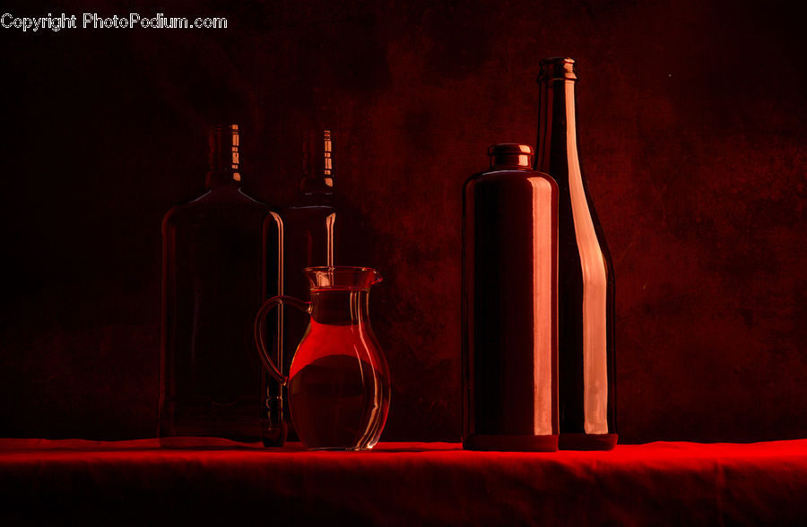Alcohol, Beverage, Red Wine, Wine, Beer, Beer Bottle, Bottle