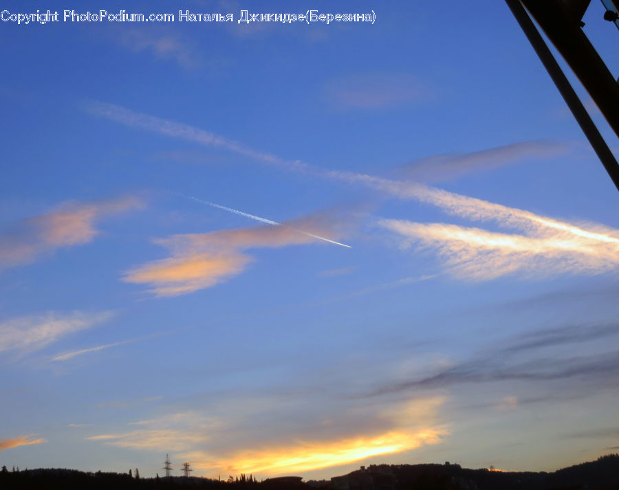 Azure Sky, Cloud, Outdoors, Sky, Dusk, Sunlight, Sunrise