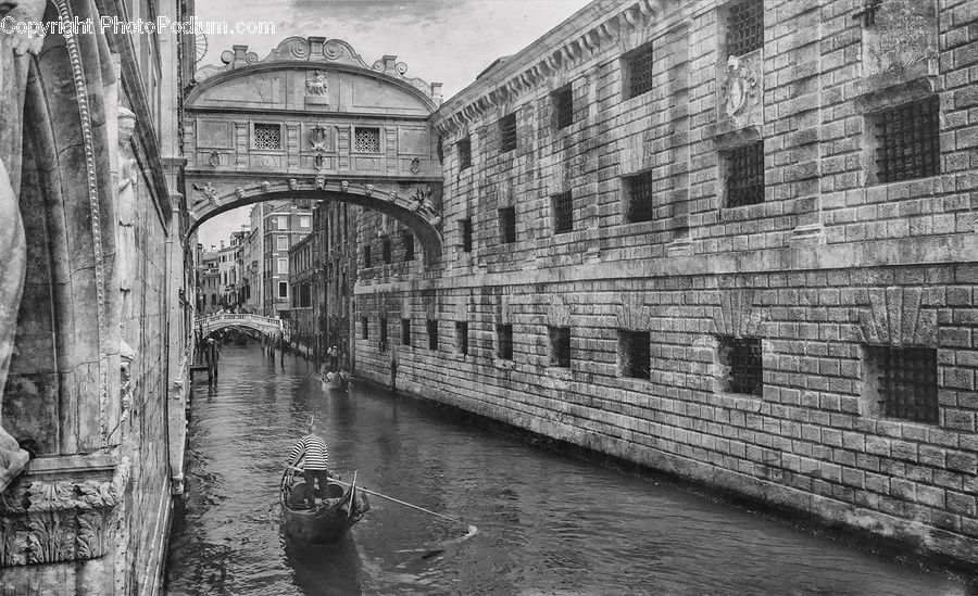 Boat, Rowboat, Vessel, Canal, Outdoors, River, Water