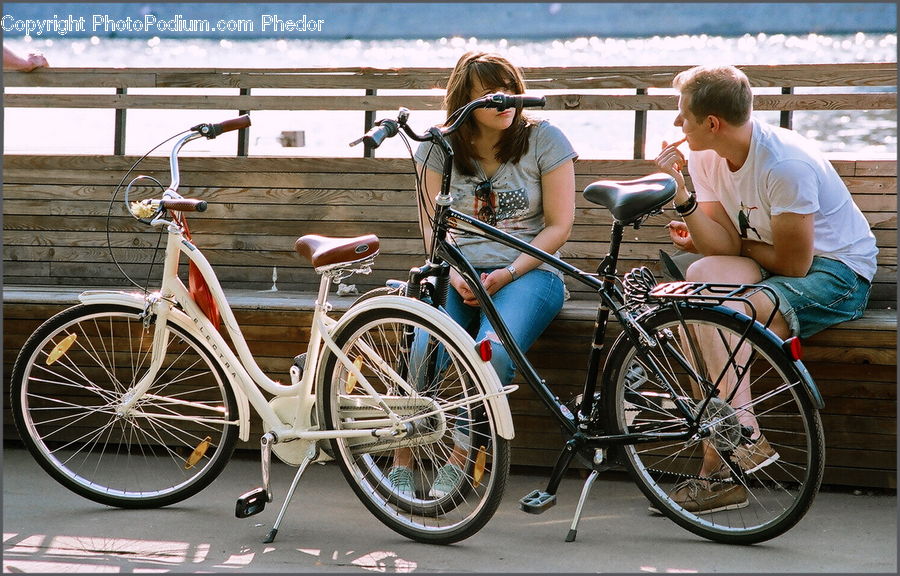 People, Person, Bicycle, Bike, Vehicle, Human, Wheelchair
