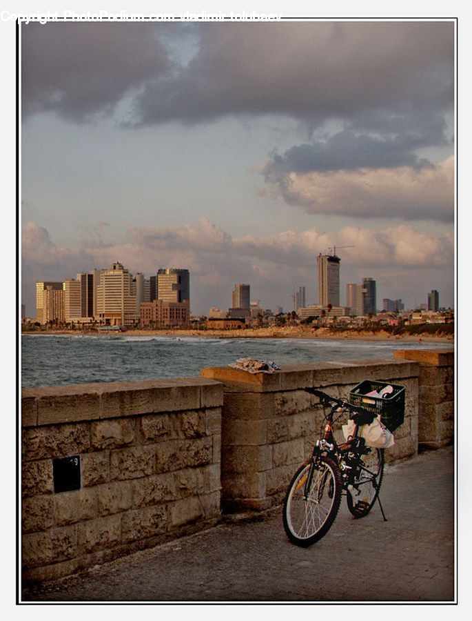 Bicycle, Bike, Vehicle, Azure Sky, Cloud, Outdoors, Sky