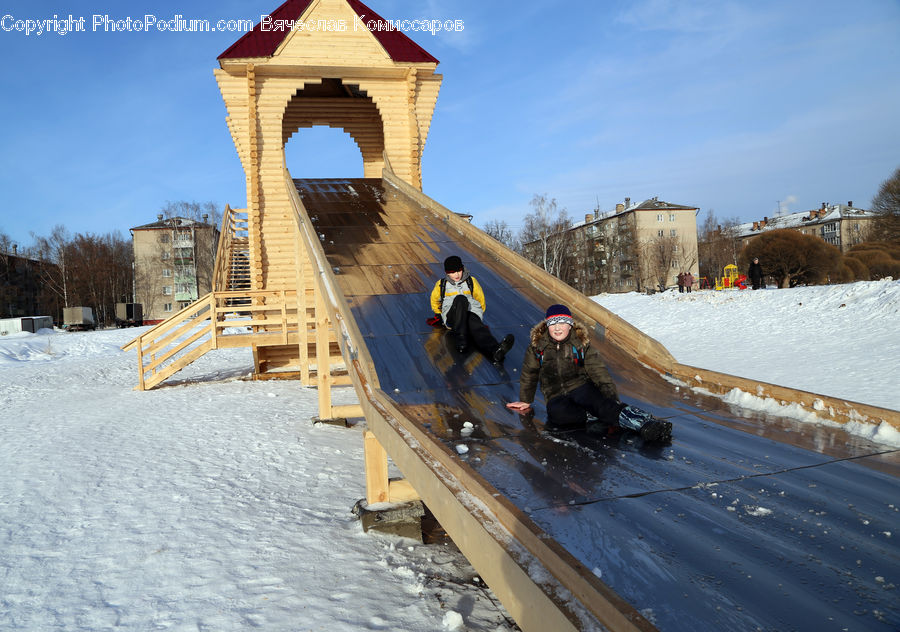 Machine, Ramp, Architecture, Bell Tower, Clock Tower, Tower, Playground