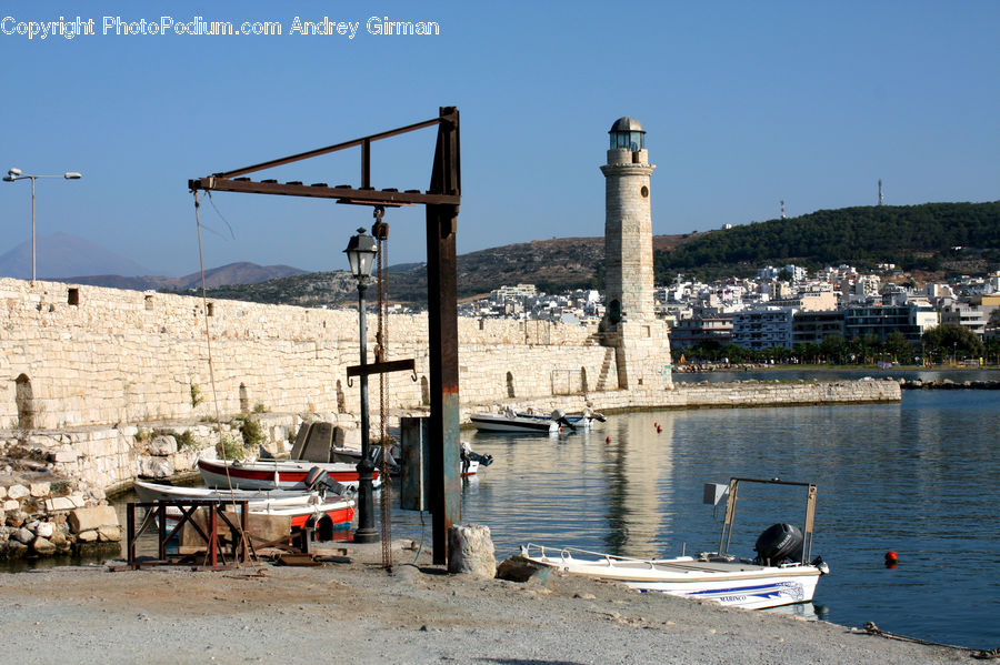 Boat, Watercraft, Dock, Landing, Pier, Yacht, Chair