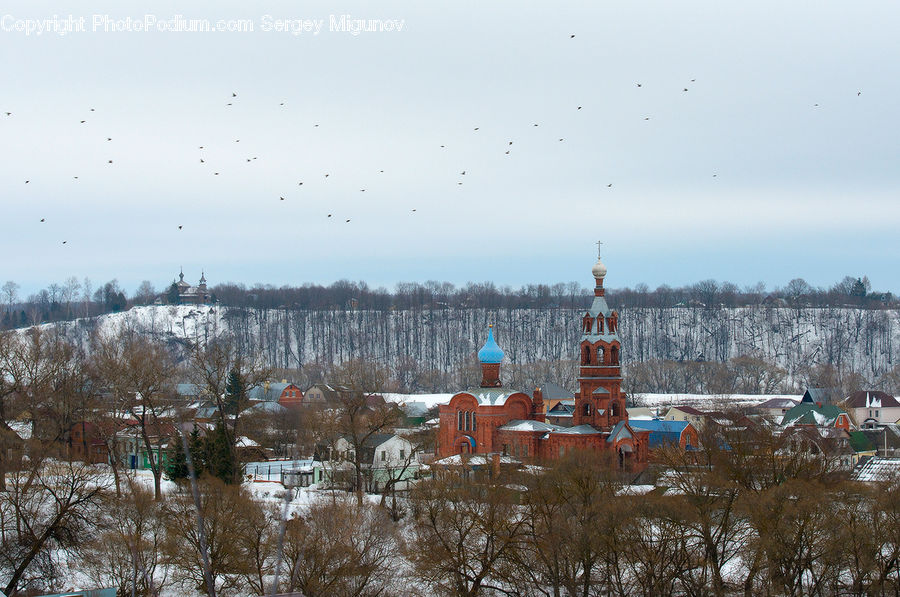 Building, Cottage, Housing, Ice, Outdoors, Snow, Architecture