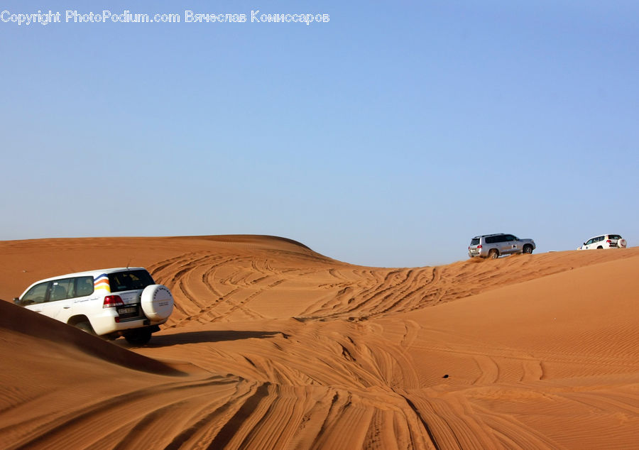 Desert, Outdoors, Dune, Car, Suv, Vehicle, Automobile