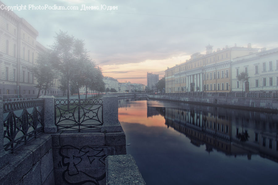 Building, City, Downtown, High Rise, Metropolis, Urban, Dawn