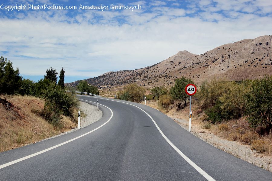 Road, Dirt Road, Gravel, Freeway, Highway, Countryside, Hill