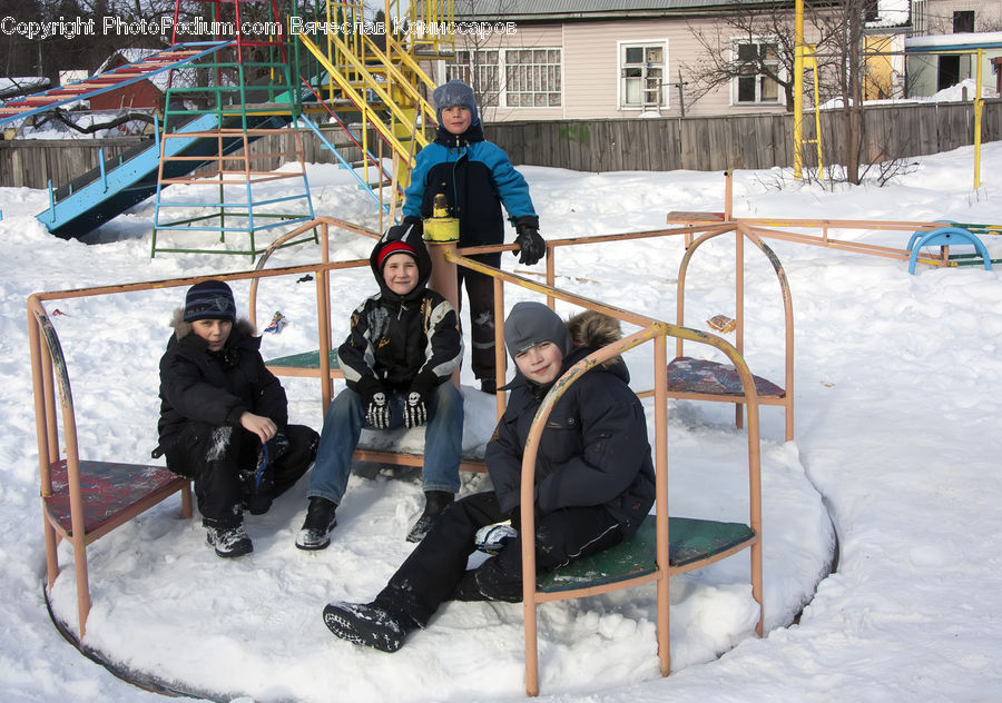 Human, People, Person, Boat, Watercraft, Piste, Slide