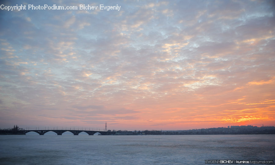 Dawn, Dusk, Red Sky, Sky, Sunrise, Sunset, Azure Sky