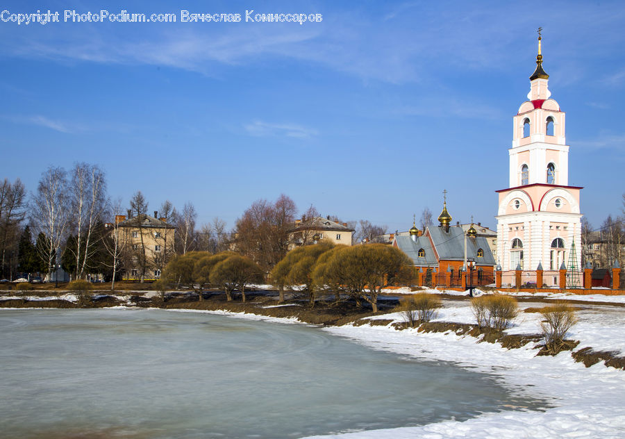 Architecture, Church, Worship, Bell Tower, Clock Tower, Tower, Housing