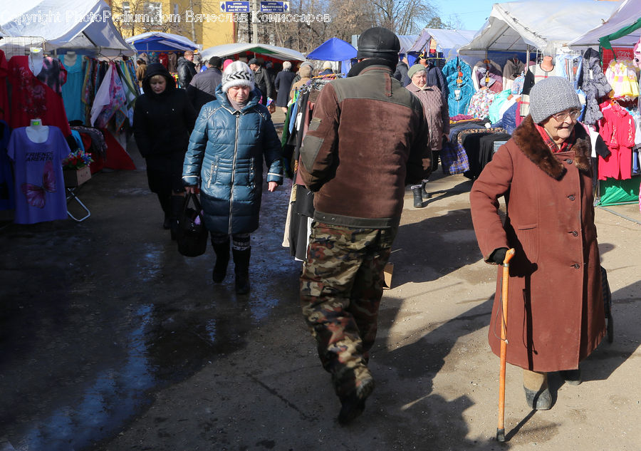 People, Person, Human, Umbrella, Bazaar, Market, Shop