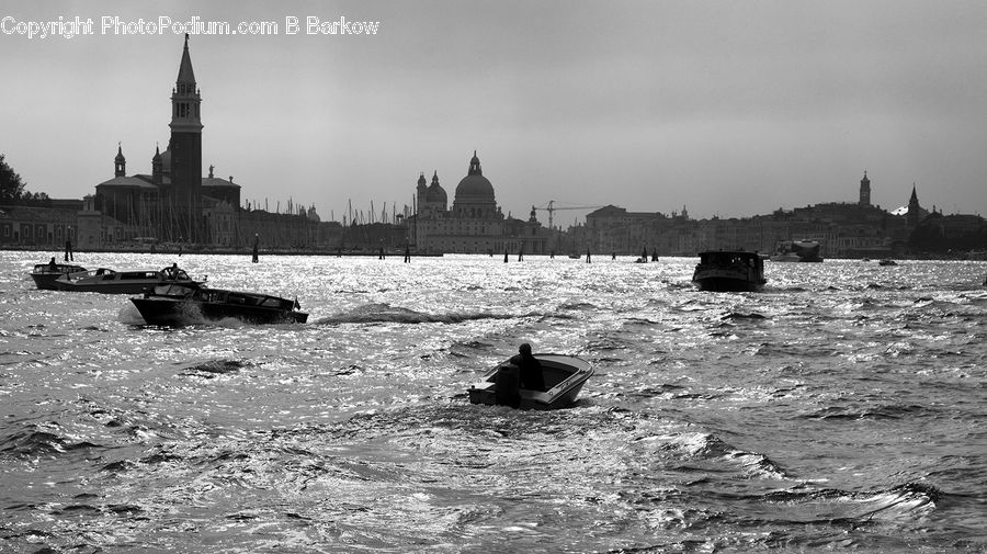 Barge, Boat, Tugboat, Vessel, Outdoors, River, Water