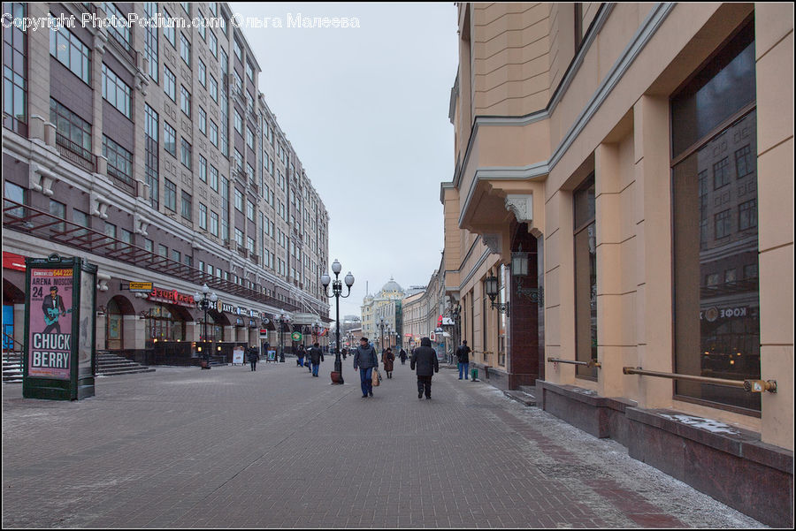 Road, Street, Town, Shop, Boardwalk, Path, Pavement