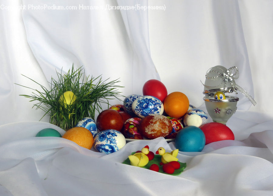 Plant, Potted Plant, Glass, Goblet, Bowl, Candy, Confectionery