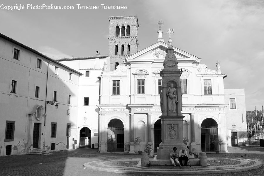 Building, Housing, Villa, Bench, Architecture, Cathedral, Church