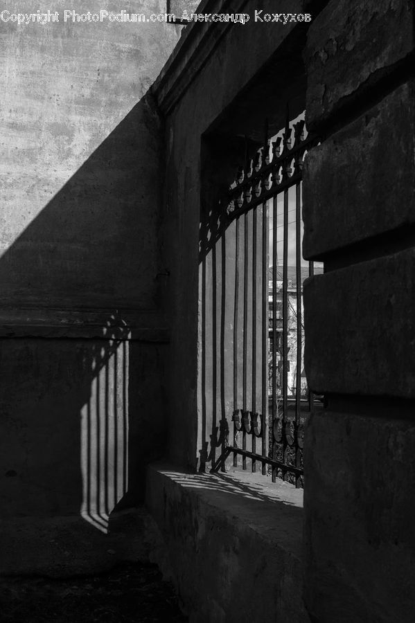 Chair, Furniture, Bench, Brick, Alley, Alleyway, Road