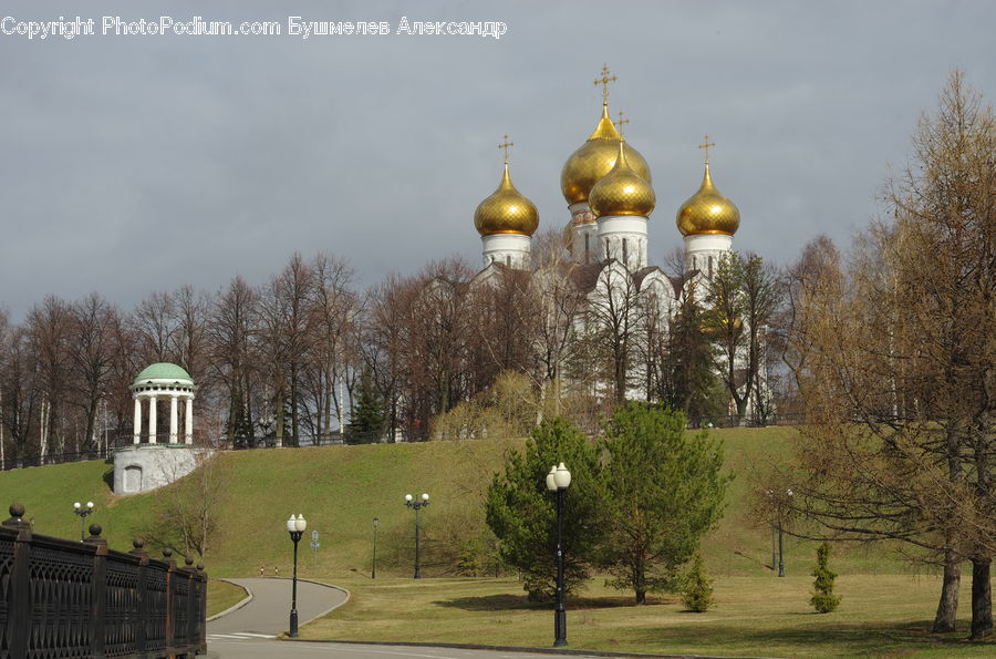 Architecture, Dome, Cathedral, Church, Worship, Park, Bell Tower