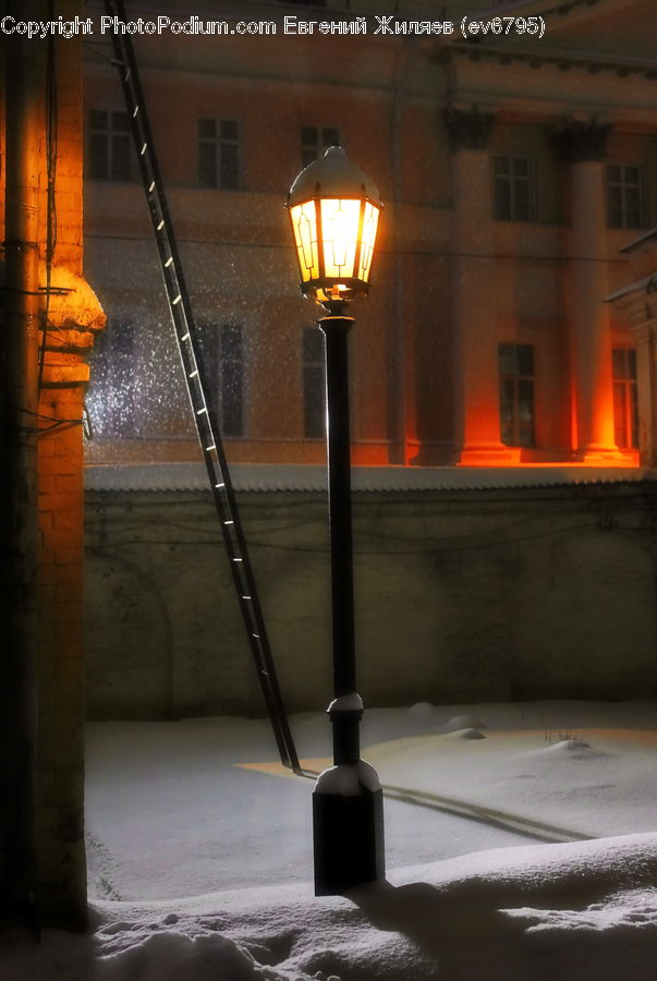 Lamp Post, Pole, Lighting