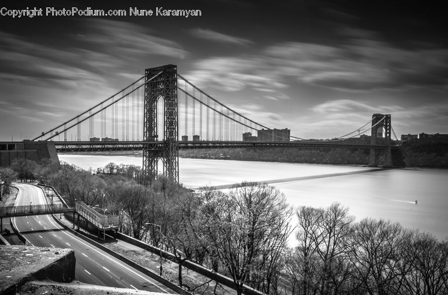 Bridge, Road, Freeway, Highway, Path, Trail, Intersection