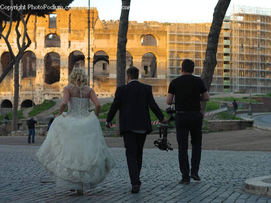 Human, People, Person, Robe, Gown, Wedding Gown, Bunker