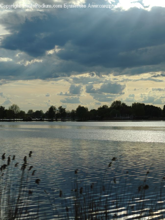 Lake, Outdoors, Water, Azure Sky, Cloud, Sky, Landscape