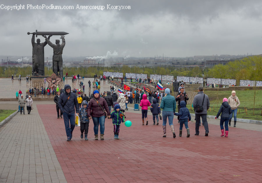 People, Person, Human, Crowd, Boardwalk, Deck, Path