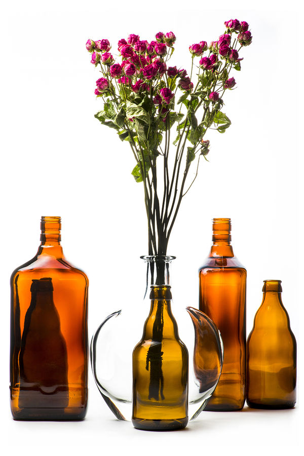 Bottle, Alcohol, Beverage, Liquor, Flower, Flower Arrangement, Flower Bouquet