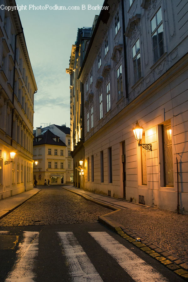 Alley, Alleyway, Road, Street, Town, Cobblestone, Pavement