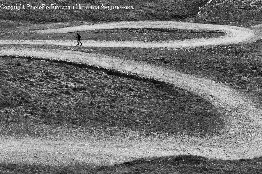 Asphalt, Tarmac, Dirt Road, Gravel, Path, Trail, Soil