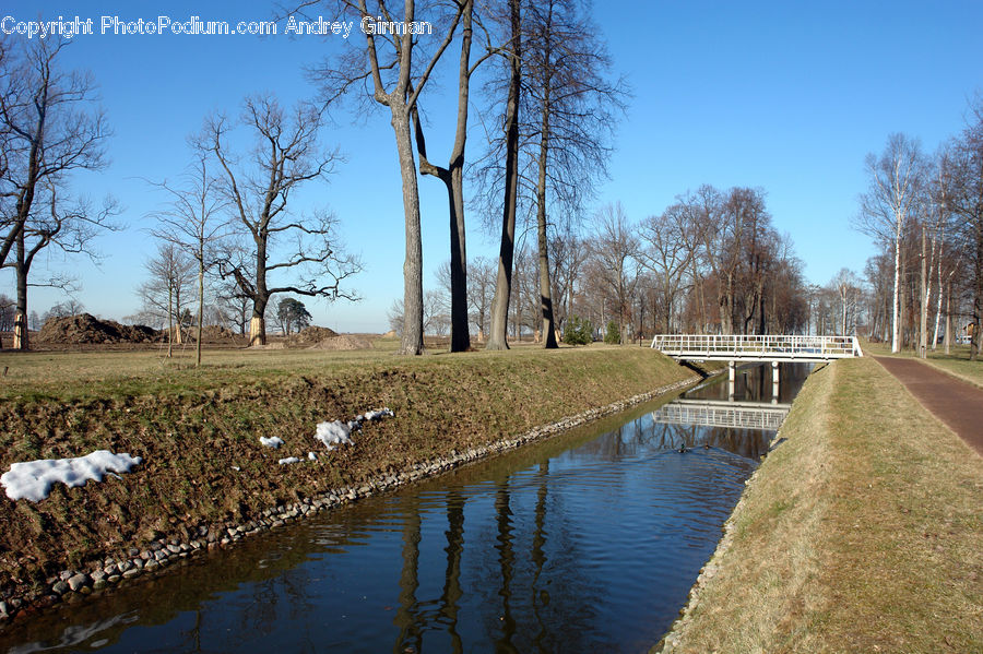 Ditch, Canal, Outdoors, River, Water