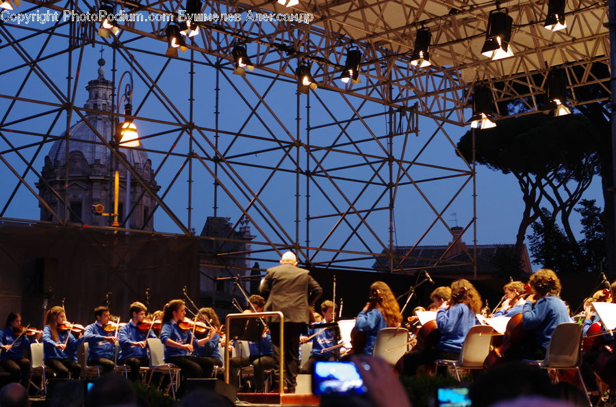 People, Person, Human, Lighting, Crowd, Amusement Park, Audience