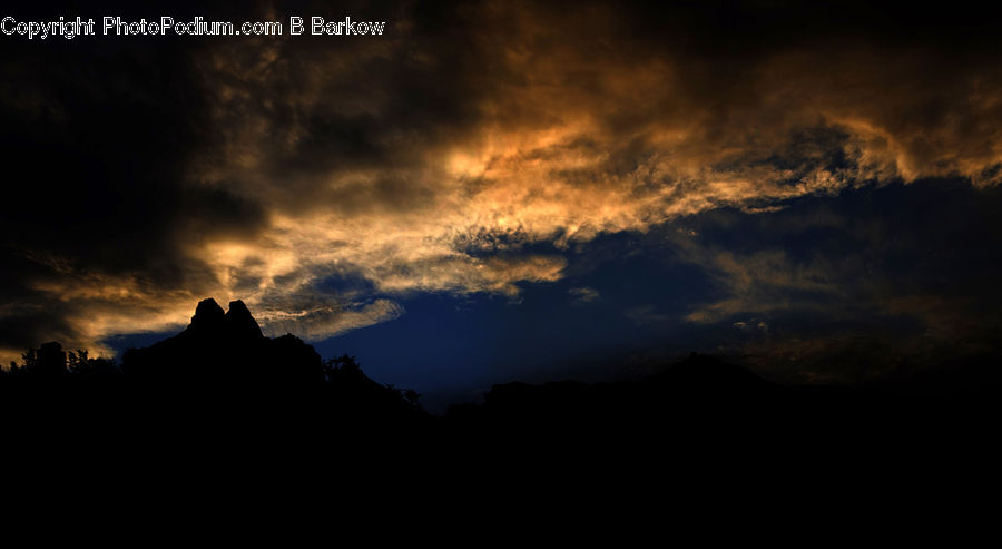Azure Sky, Cloud, Outdoors, Sky, Dawn, Dusk, Red Sky