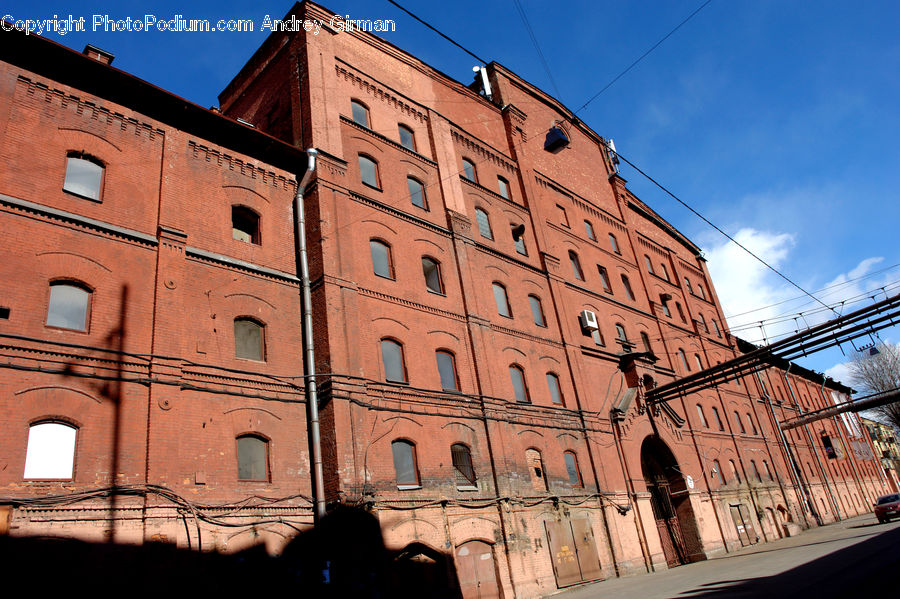 Brick, Brewery, Factory, Building, Apartment Building, High Rise, Architecture