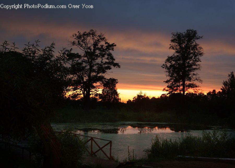 Dawn, Dusk, Red Sky, Sky, Sunrise, Sunset, Outdoors