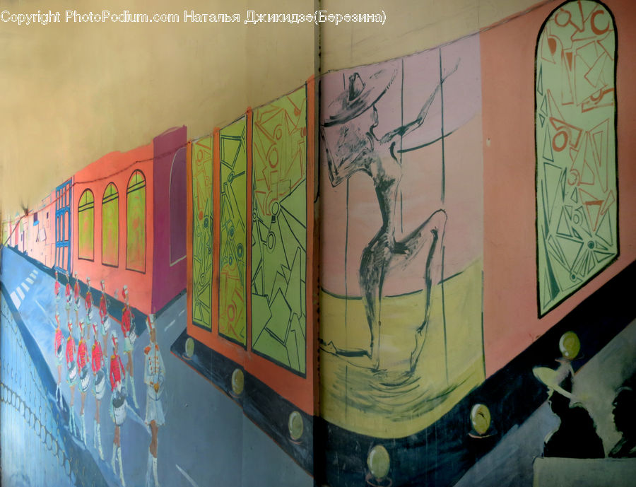 Art, Graffiti, Mural, Wall, Drawing, Sketch, Flyer