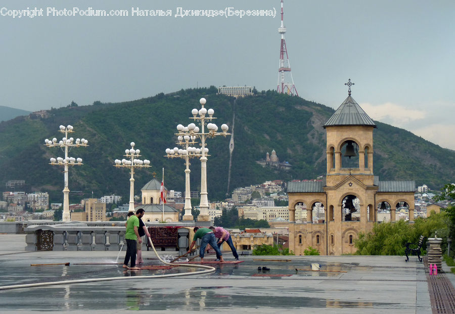 Architecture, Bell Tower, Clock Tower, Tower, Dome, Mosque, Worship