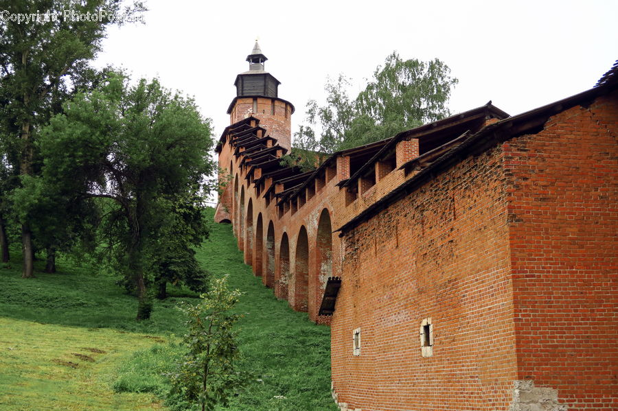 Castle, Fort, Ditch, Moat, Architecture