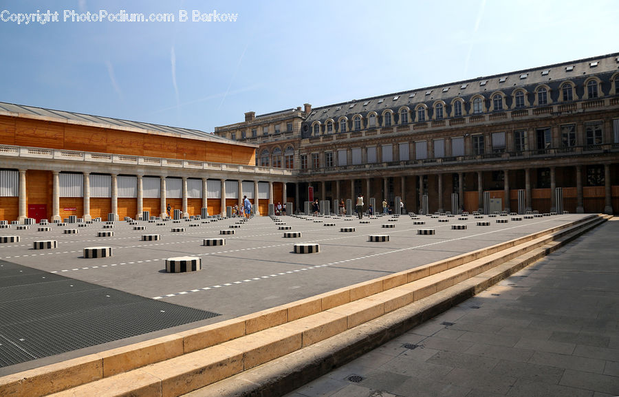 Building, Architecture, Downtown, Plaza, Town Square, Ancient Egypt, Court