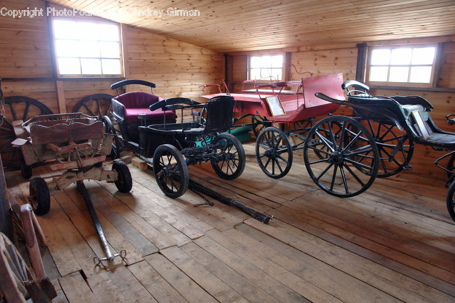 Carriage, Horse Cart, Vehicle, Antique Car, Car, Model T, Bicycle