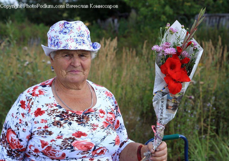 People, Person, Human, Plant, Potted Plant, Flower, Flower Arrangement