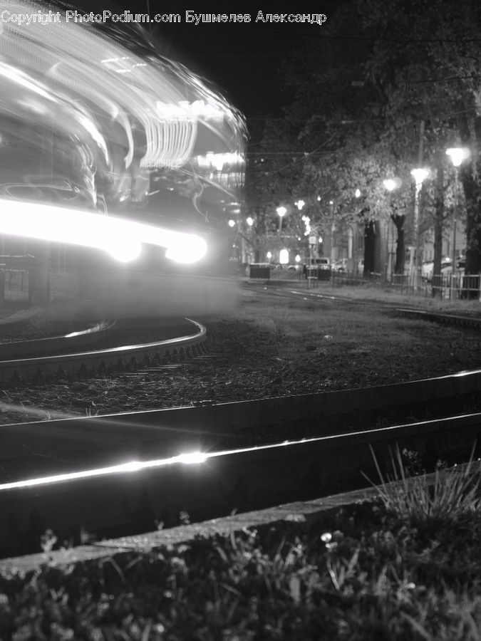 Lighting, Asphalt, Tarmac, Night, Outdoors, City, Downtown