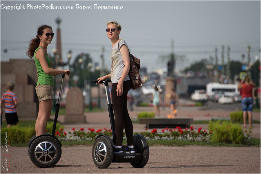 Segway, People, Person, Human, Tire