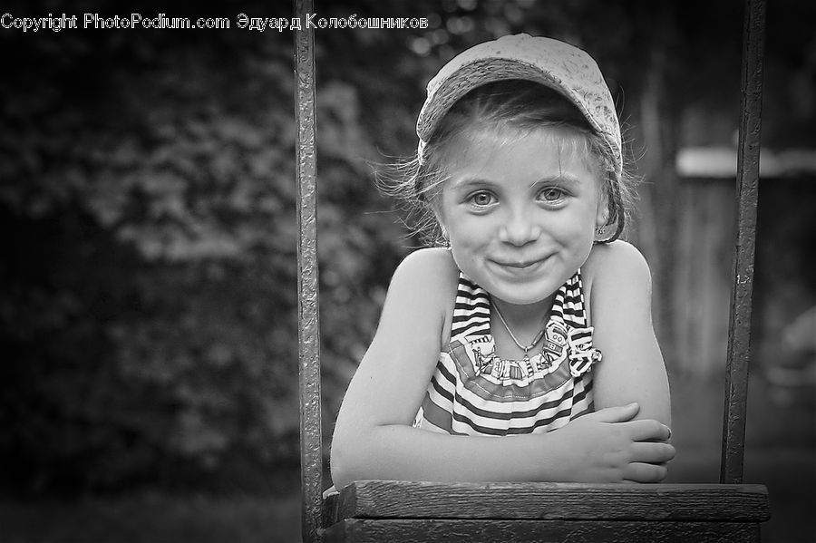 Human, People, Person, Playground, Swing, Face, Portrait
