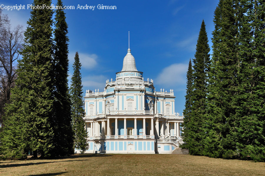 Architecture, Castle, Mansion, Palace, Bell Tower, Clock Tower, Gazebo