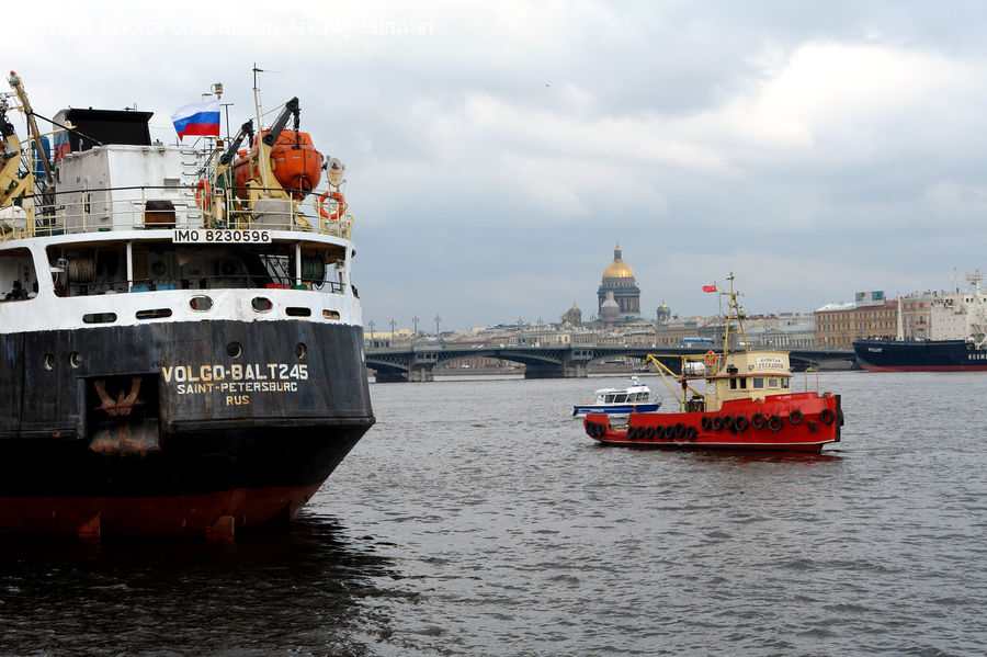 Cruise Ship, Ferry, Freighter, Ship, Tanker, Vessel, Boat