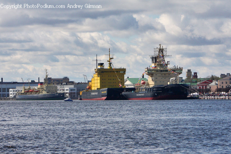 Ferry, Freighter, Ship, Tanker, Vessel, Harbor, Port