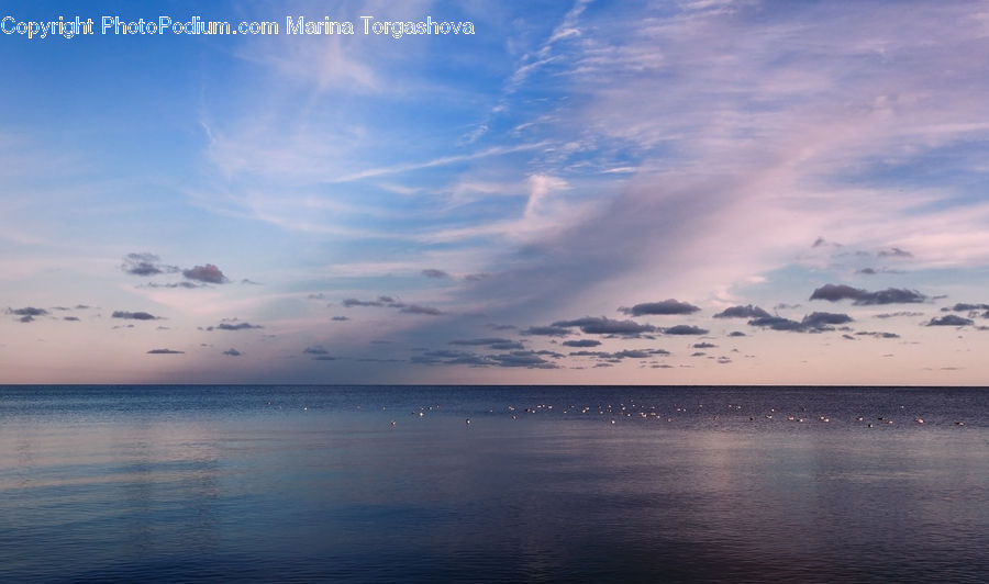 Azure Sky, Cloud, Outdoors, Sky, Ocean, Sea, Water