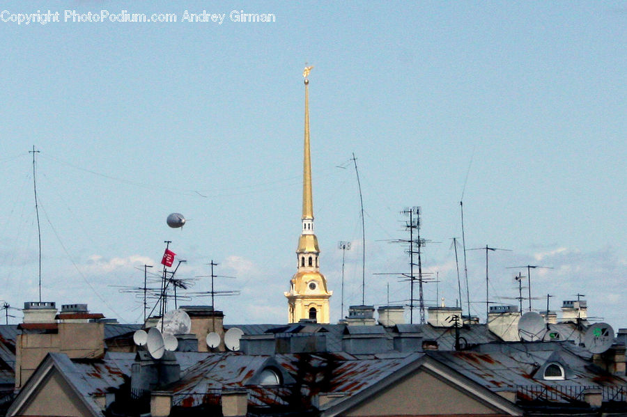 Antenna, Architecture, Bell Tower, Clock Tower, Tower, Spire, Steeple