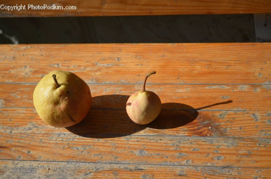 Apple, Fruit, Pear, Coffee Table, Furniture, Table, Quince